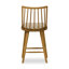 Lewis Windsor Stool With Cushion-Black Oak-Counter-1497053431-1497053425