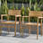 Anautica 8 - Person Teak Wood Patio Dining Set with Rectangular Table