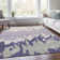 Premium Machine Washable Prisco Purple Rug