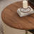 Light luxury round coffee table set