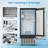 R.W.FLAME 80 Lb. Daily Production Clear Cube Ice Under-Counter/Freestanding Ice Maker for Commercial Use & Home Use-87768996
