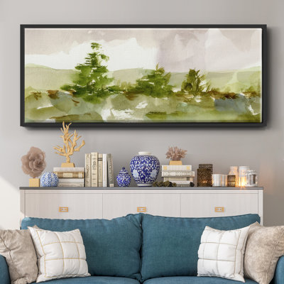 Morning Retreat I- Framed Canvas