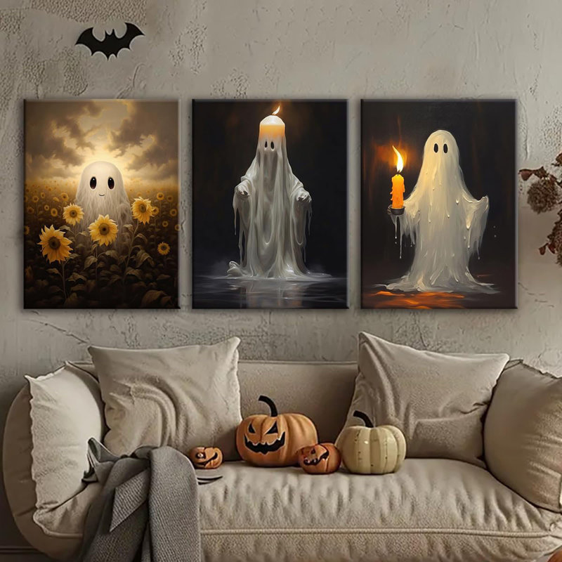 3 Piece Wrapped Canvas Wall Art, 60cm H x 40cm W