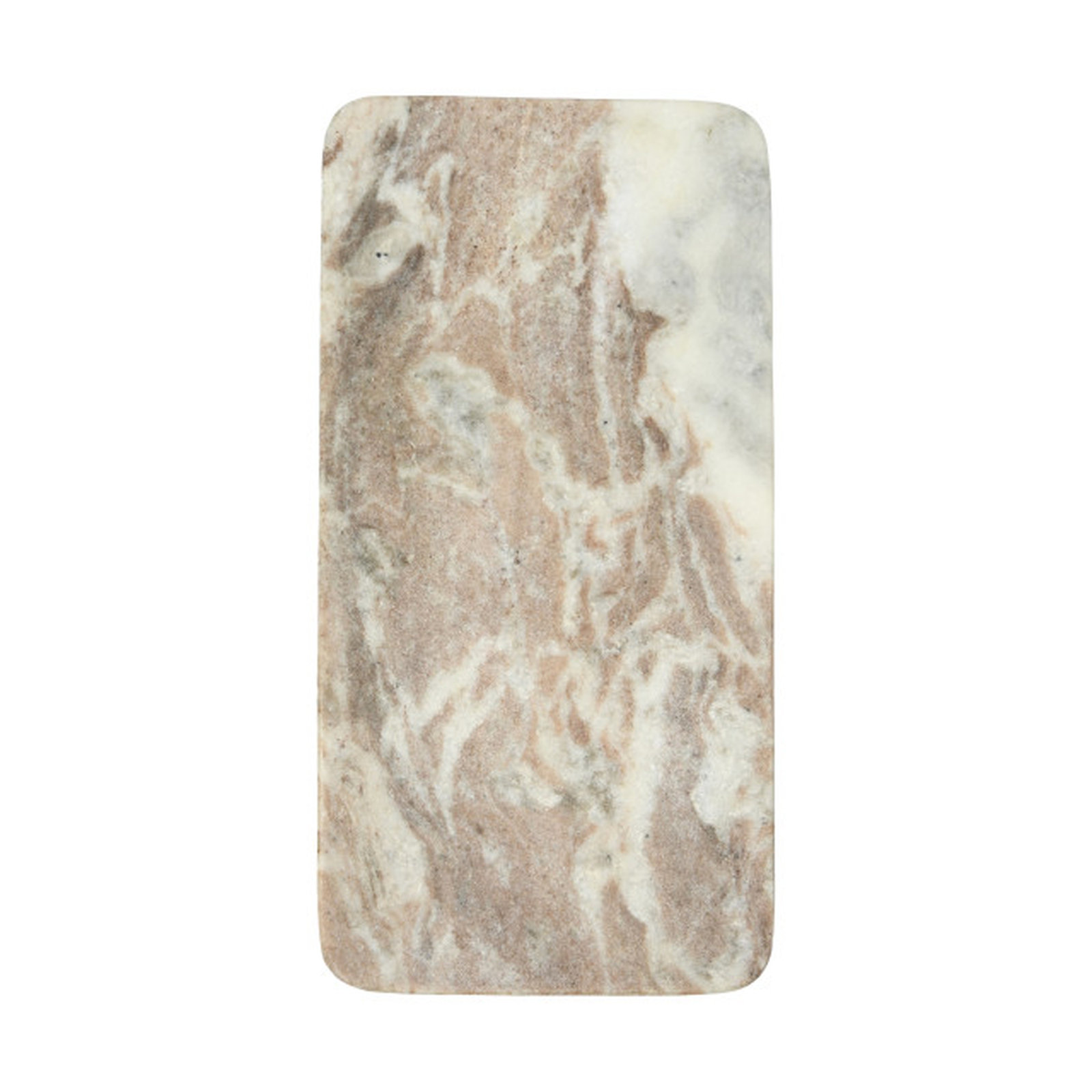 Marble Serving/Cutting Board, Beige/White