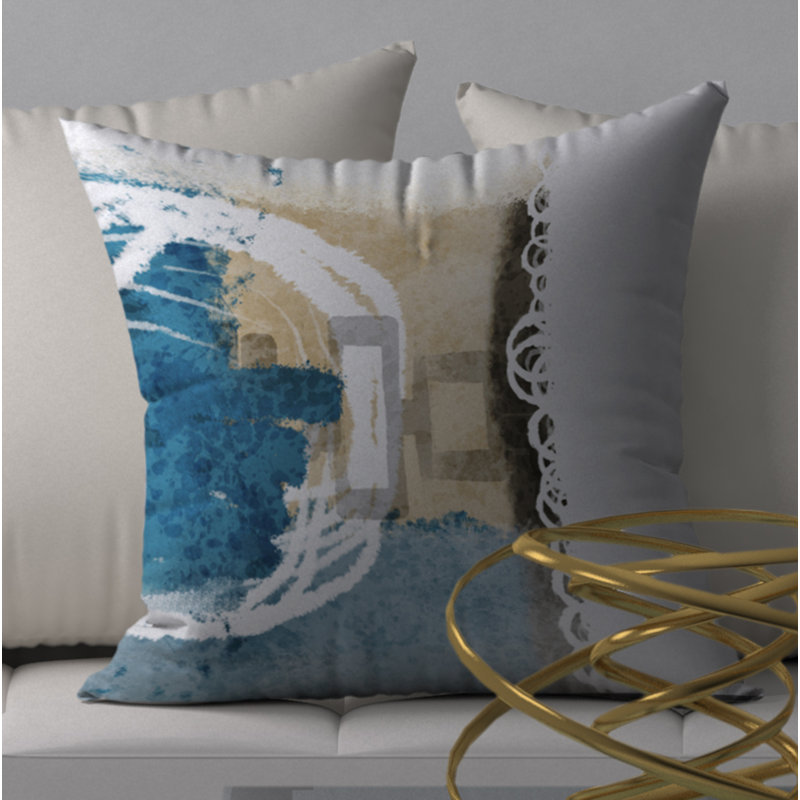 Housse de coussin décorative carrée et insert delicious, 24" X 24"