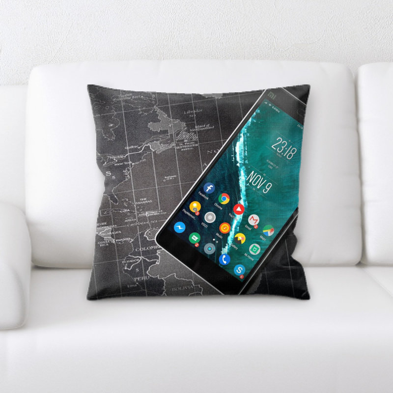 Coussin de jeté android