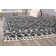 Agra Mason Shag Tribal Sable Area Rug