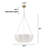 5 - Light Dimmable Bowl Chandelier-1128815195
