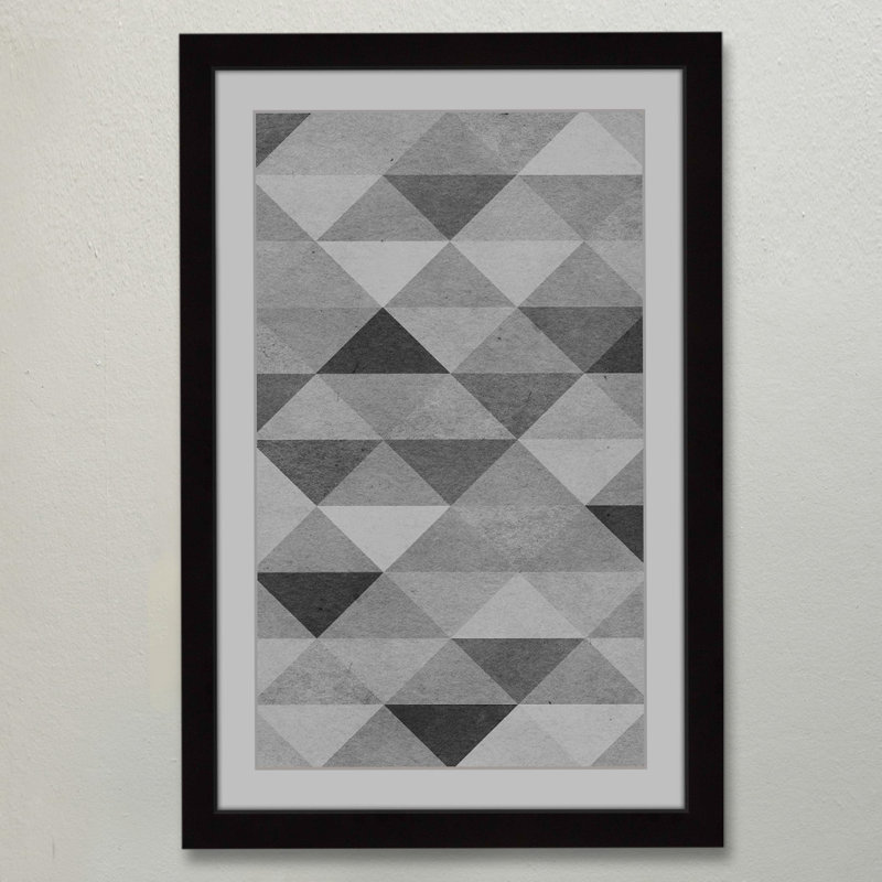 « chromatiques », cadre photo, impression sur papier, H 36 po x l 24 po x P 1,5 po, Cadre noir