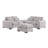 Biaggio Modular U-Shaped Sectional with 2 Ottomans-51660756-1436640