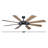 68" Rogers 8 - Blade Outdoor LED Windmill with Remote Control and Light Kit Included-2052420747
