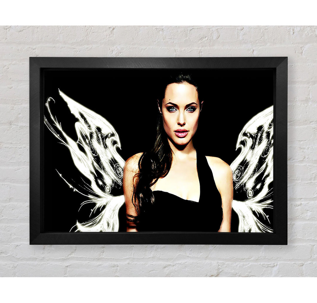 Angelina Jolie Angel Wings - Druck