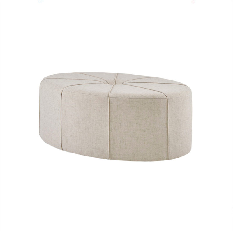 Repose-pieds 48 po, grand repose-pieds en tissu polyester pour salon