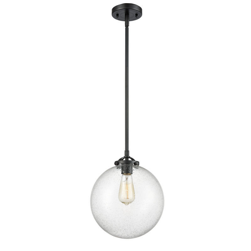 Clementina 1 - Light Single Pendant, No Bulb Included, Seedy, Oil Rubbed Bronze