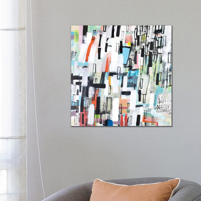 Rainfall 1 Piece Wrapped Canvas Painting
