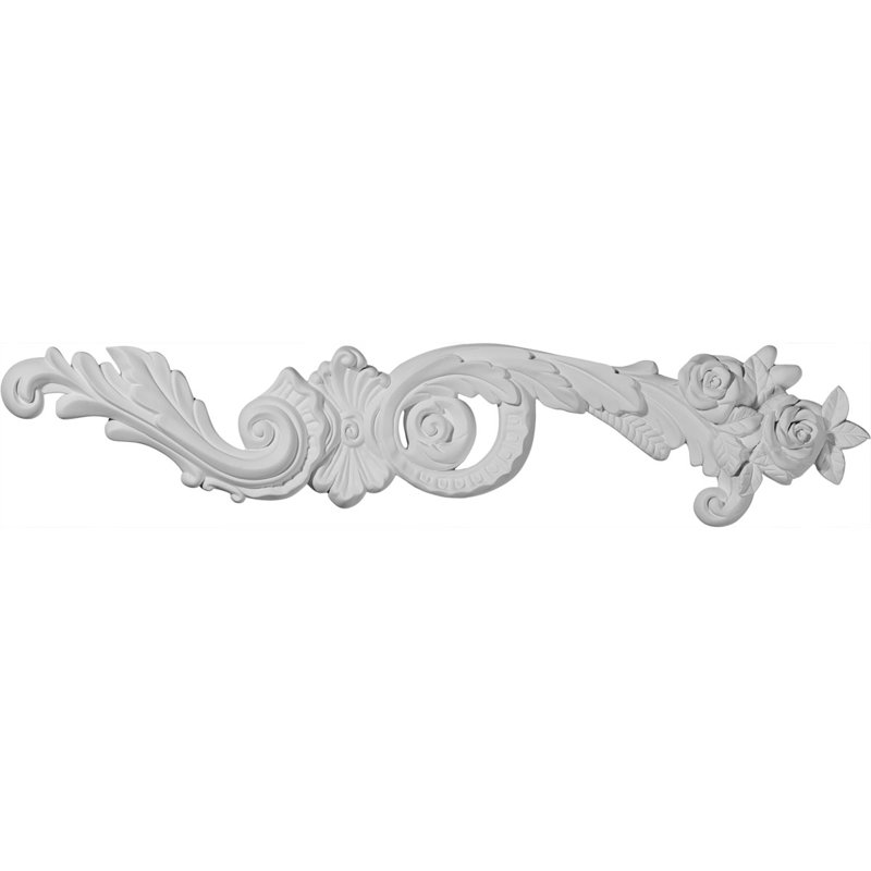 Lanarkshire 4.5'' H x 23.375'' W x 0.75'' D Urethane Onlay Scroll