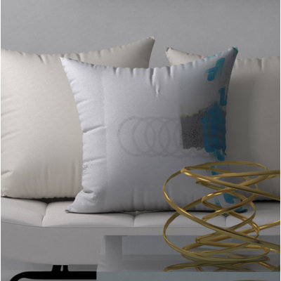 Abstract Throw Pillow