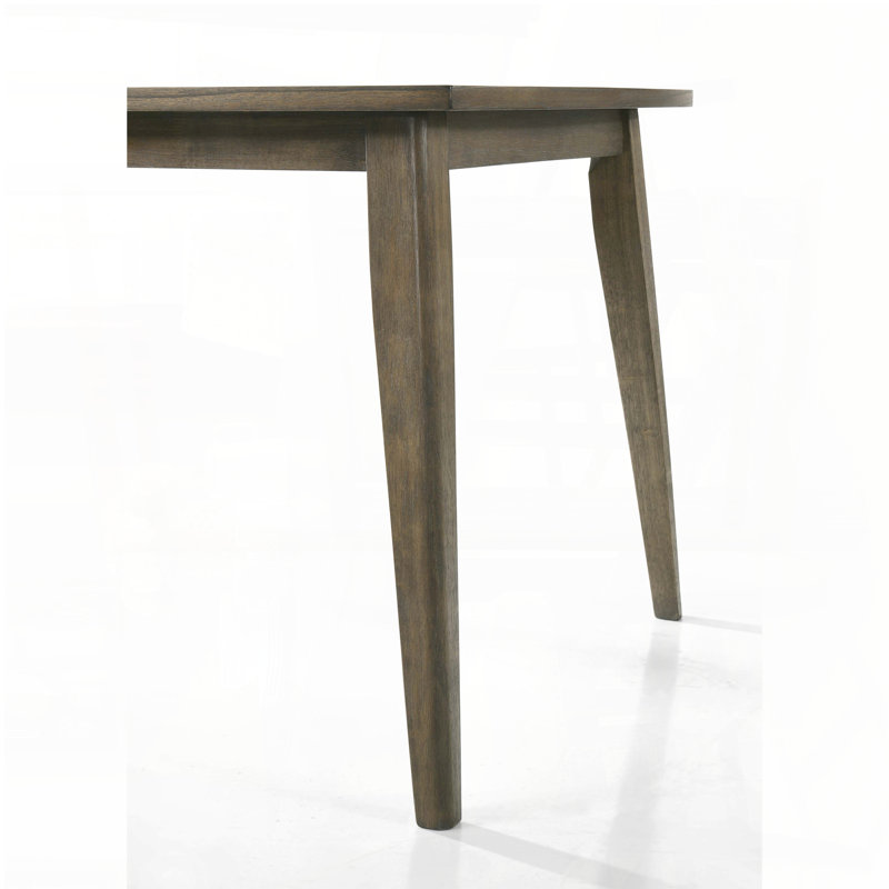 Table de salle à manger rectangulaire contemporaine avec plateau divisé