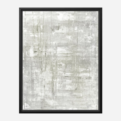 Gray On White I Print by John Beard