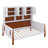 Mimmo Twin Size Platform Bed with Multiple Storage