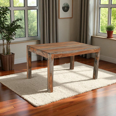 Goa Cube Solid Wood Dining Table