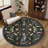Vintage Cute Cat Machine Washable Rug with Rubber Backing for Living Room Stain Resistant Non-Slip Dining Room Rug Easy-Cleaning Floor Carpet for Bedroom-603329345-603329348