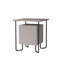 Chapman Bedside Table Versatile Nightstand with U-Shaped Metal Legs-131313437