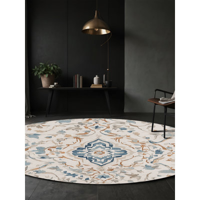 Tapis beige lavable à la machine