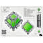 Carillon éolien - papillon vitrail 36 po - verre vert - tube-99414232