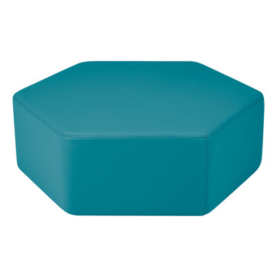 Pro Series Upholstered Hexagon Ottoman 12" Height