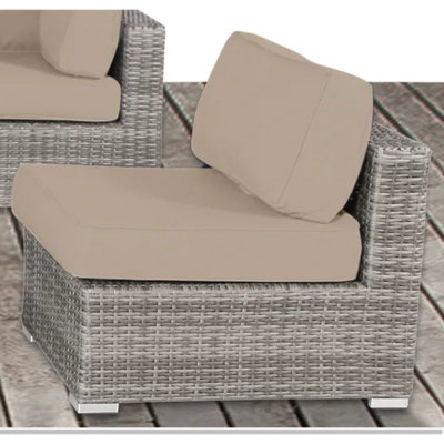 Ensemble de canapé d'extérieur de luxe avec coussins, design moderne et durable, ensemble de mobilier d'extérieur, ensemble de canapé d'extérieur