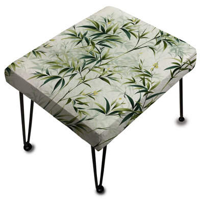 Bambou Zen Tropical - Repose-pieds rectangulaire Tropical