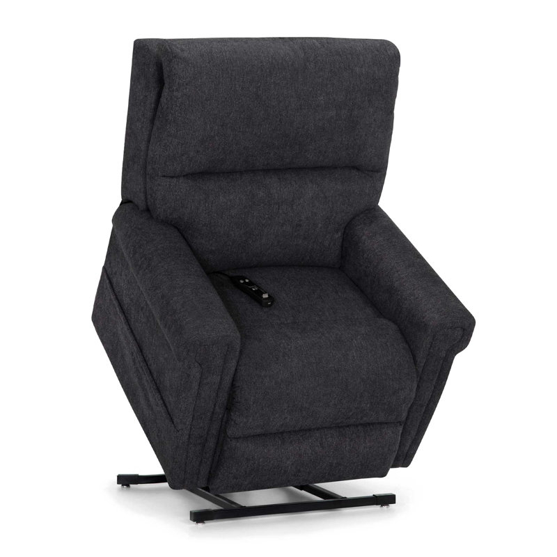 Fauteuil inclinable électrique Chiyeko, Bleu marine