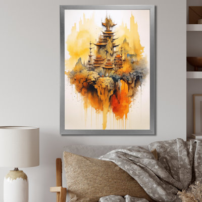 Impression sur toile majestueuse, paysages chinois I