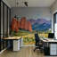 Panneau mural Red Rock Canyon & Mountain Valley-273078360