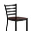 Tabouret de comptoir en métal Commercial-2060091540