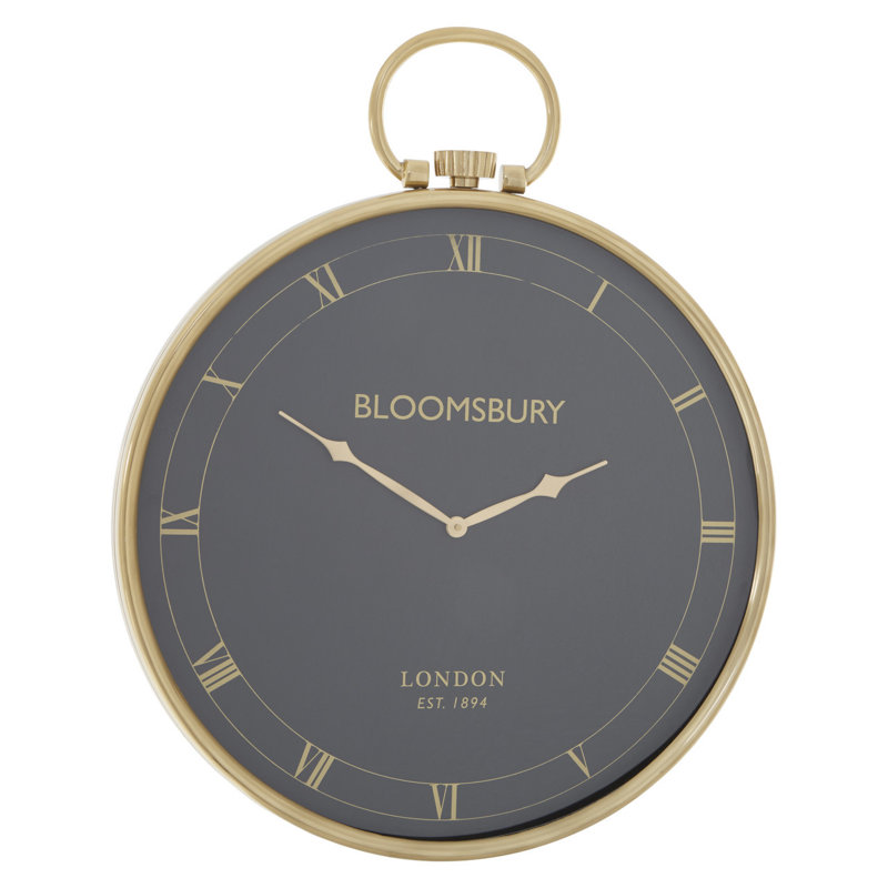 Brookvale Metal Wall Clock