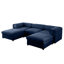 Canapé modulaire moderne en U avec rangement et 2 repose-pieds avec rangement-1003460558