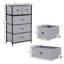 Chorley 5 Drawer Fabric Drawer Chest UKFR Certified-1741402562