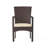 Villanueva 2 - Person Acacia Wicker Patio Dining Set with Round Table