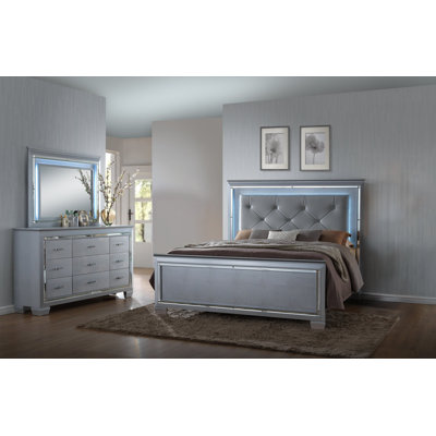 Ensemble de chambre à coucher tapissier Masaya