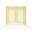 X And Diamond Open-Frame Headboard-21092799-21137860