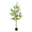 Arbre artificiel 76 po avec pot en plastique noir Enkianthus