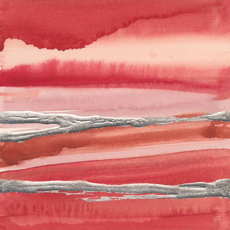 Silver Marsh by Chris Paschke - Wrapped Canvas Painting, 122cm H x 122cm W x 3.8cm D
