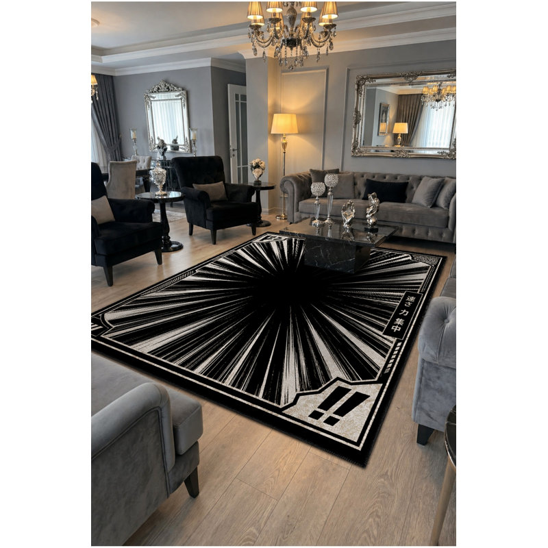 Tapis tissé à la crème Mosso, 3'3" x 9'10"