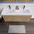 60'' Double Bathroom Vanity with Acrylic Top-491539625