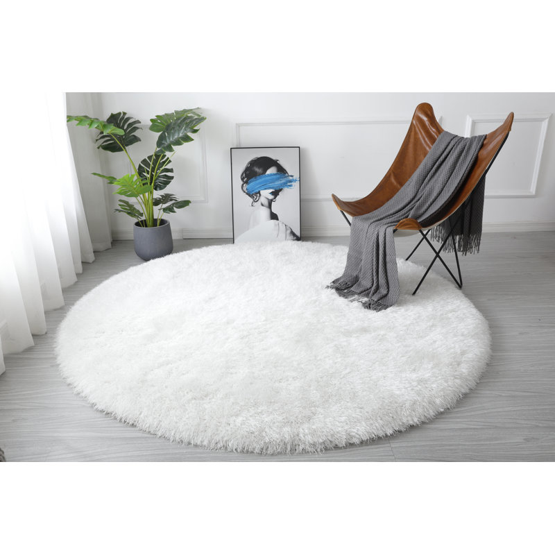 Castlebourne Hand Tufted Indoor Rug, Round 7'