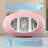 63" Matte Pink Freestanding Acrylic Bathtub Deep Soaking Tub For Bathrooms With Resin Reinforced Construction-121783921