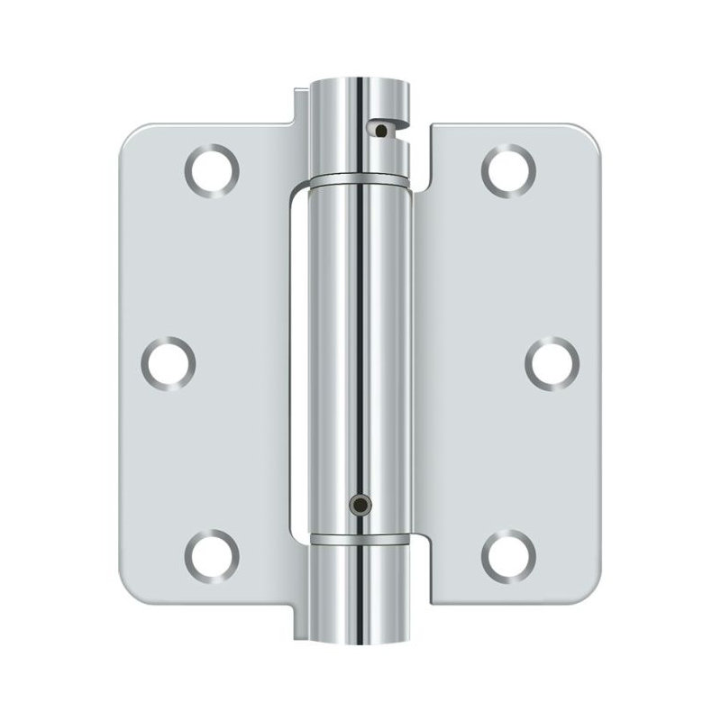 Steel Hinge, Polished Chrome