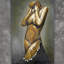 Allyce Act Of Woman 2 - Unframed Illustration on Metal